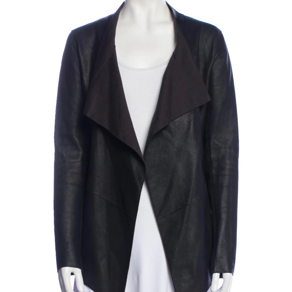 MACKAGE Black Lambskin Jacket Size S